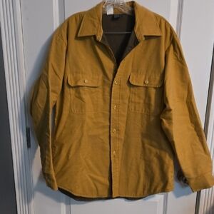JCPenney Yellow Lightweight Shirt Jacket